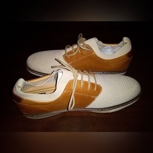 Johnston & Murphy Mens 10M Knit Oxford Shoes